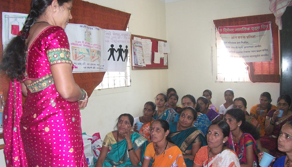 2011: Formación de trabajadoras comunitarias de salud