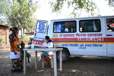 Programas de atencion medica local en India de Prasad Chikitsa